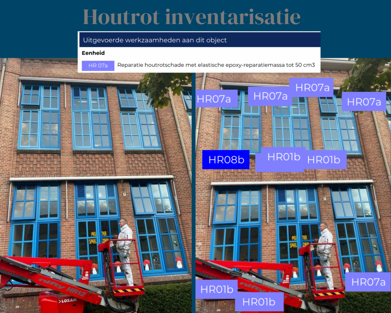 Houtrot inventarisatie